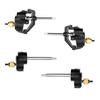 Aluminum Straight Axles Change To Portal Front Rear Axles For 1/18 RC Crawler TRX4M Ground Clearance+8.1MM DIY Kit
