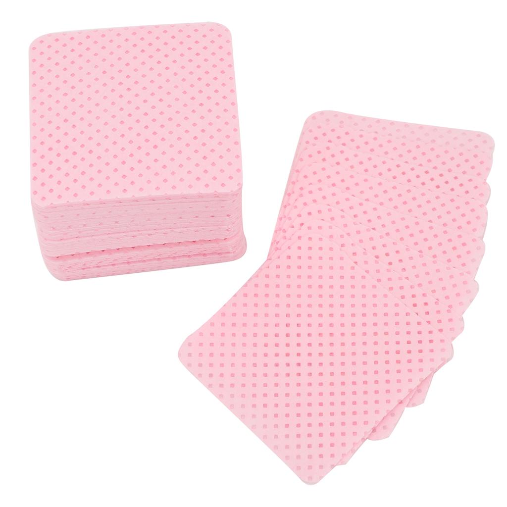 500PCS Nail Glue Bottle Cleaning Cotton Quadrate Absorbent Soft Nail Adhesive Cleaning Cotton for Manicure