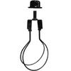 Durable Harp Includes Light Bulb Clip Supporting Iron Lamp Shade Cap Finial Top Holder Adapter Lamp Decoration
