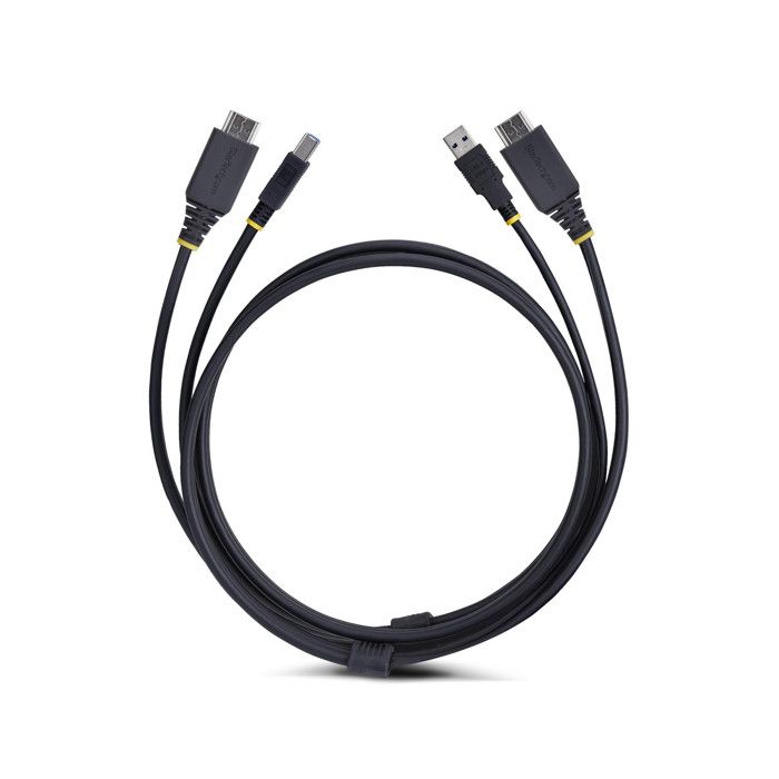StarTech.Com Cavo KVM HDMI e USB 4K60Hz 3m Nero HU12210 - Accessori per computer