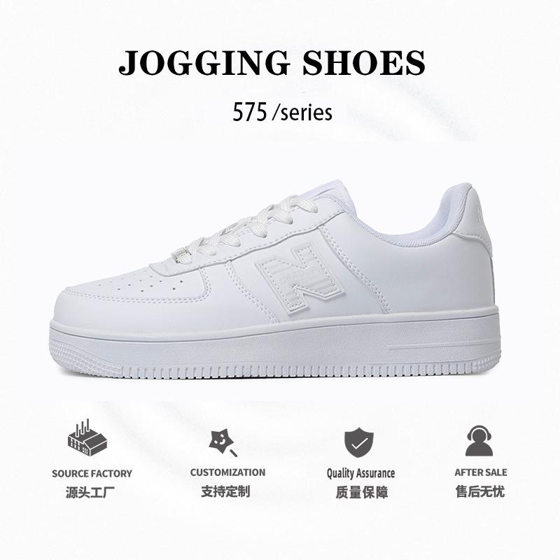 [Style] Spring and Autumn Cool Run Men's Shoes Sports Casual Fashion Versatile Couple Board Shoes White Shoes