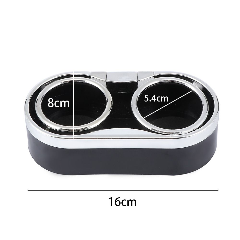 Dual Hole Universal Auto Drink Bottle Holders with 2 Pull Rings Adhesive Mount Cup Holder