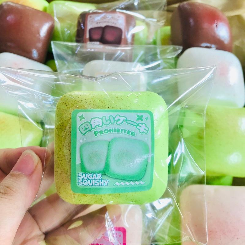 Toys Simulation Bread Squeeze Taba Squishy Toy Safety and Health Food-grade Silicone Material Squeeze Toy Soft Relief Slow
