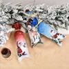 Christmas Wine Bottle Cover Non-woven Sequins Santa Claus Snowman Ornaments For Home Xmas 2026 New Year Party Table Decor