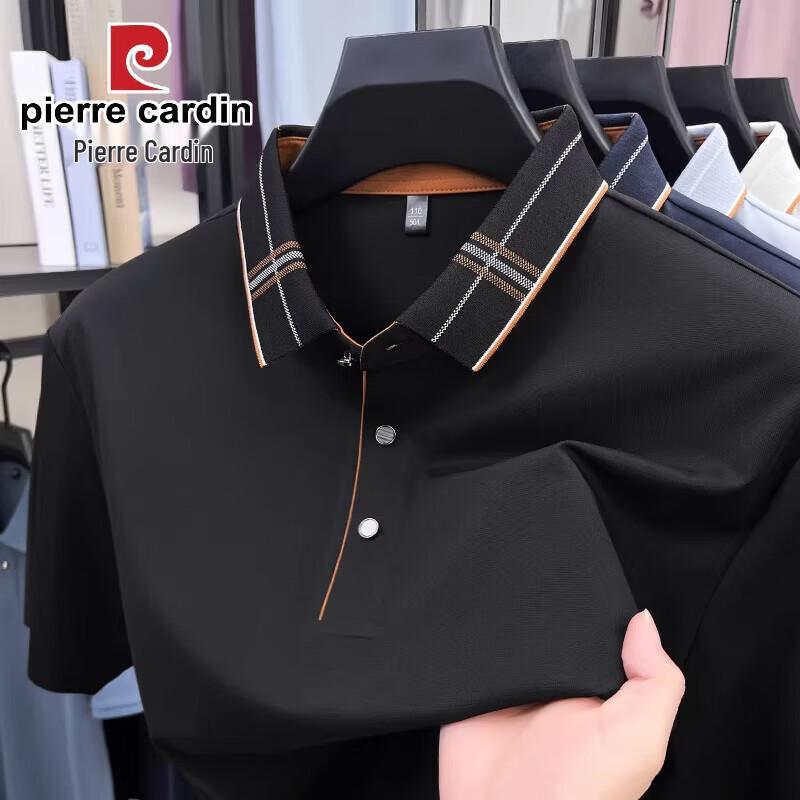 

Pierre Cardin Men s Breathable Silk Blend Polo Shirt M