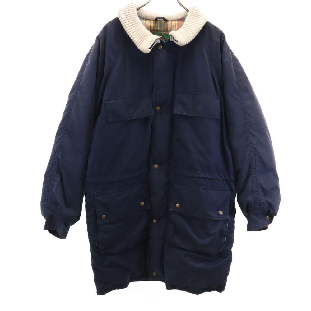 BARACUTA 90s Old down coat L Navy GREEN LABEL Men's Used