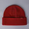 Pure Wool Knitted Hat  Versatile  Casual  Outdoor  Simple Style Woolen Hat  Fashionable Solid Color Cold Hat  Trendy