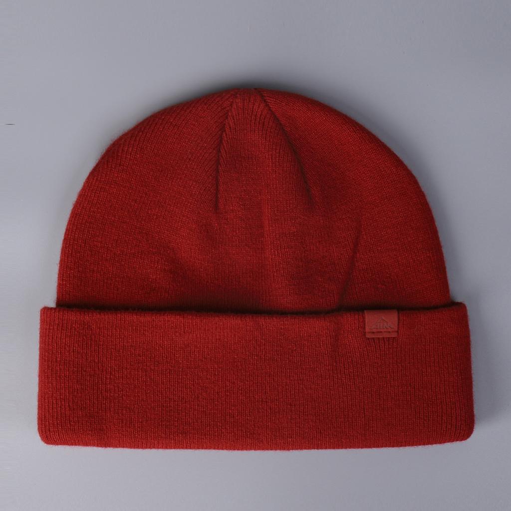 Pure Wool Knitted Hat  Versatile  Casual  Outdoor  Simple Style Woolen Hat  Fashionable Solid Color Cold Hat  Trendy