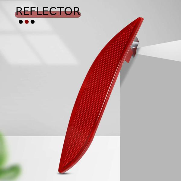 

Pair of Rear Bumper Reflectors (265650004R & 265600004R) for 2008-2013 Renault Megane. None