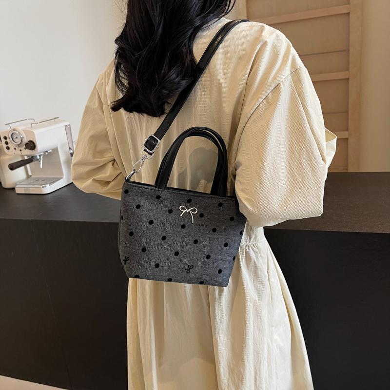 Женская холщовая сумка через плечо — фото 6