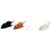 Wind Up Mouse Racing Mini Jumping Rat Plush Mice Realistic Looking Pet with Twirling Tail,Wind Up Toys for Birthday Gift