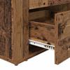 Nightstand with Drawers Reclaimed Wood Look 35 x 50 x 60 cm Engineered Wood