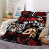 Avril Lavigne Collage Blanket Soft Throw Blanket For Home Bedroom Bed Sofa Travel Office Solid Christmas Blanket