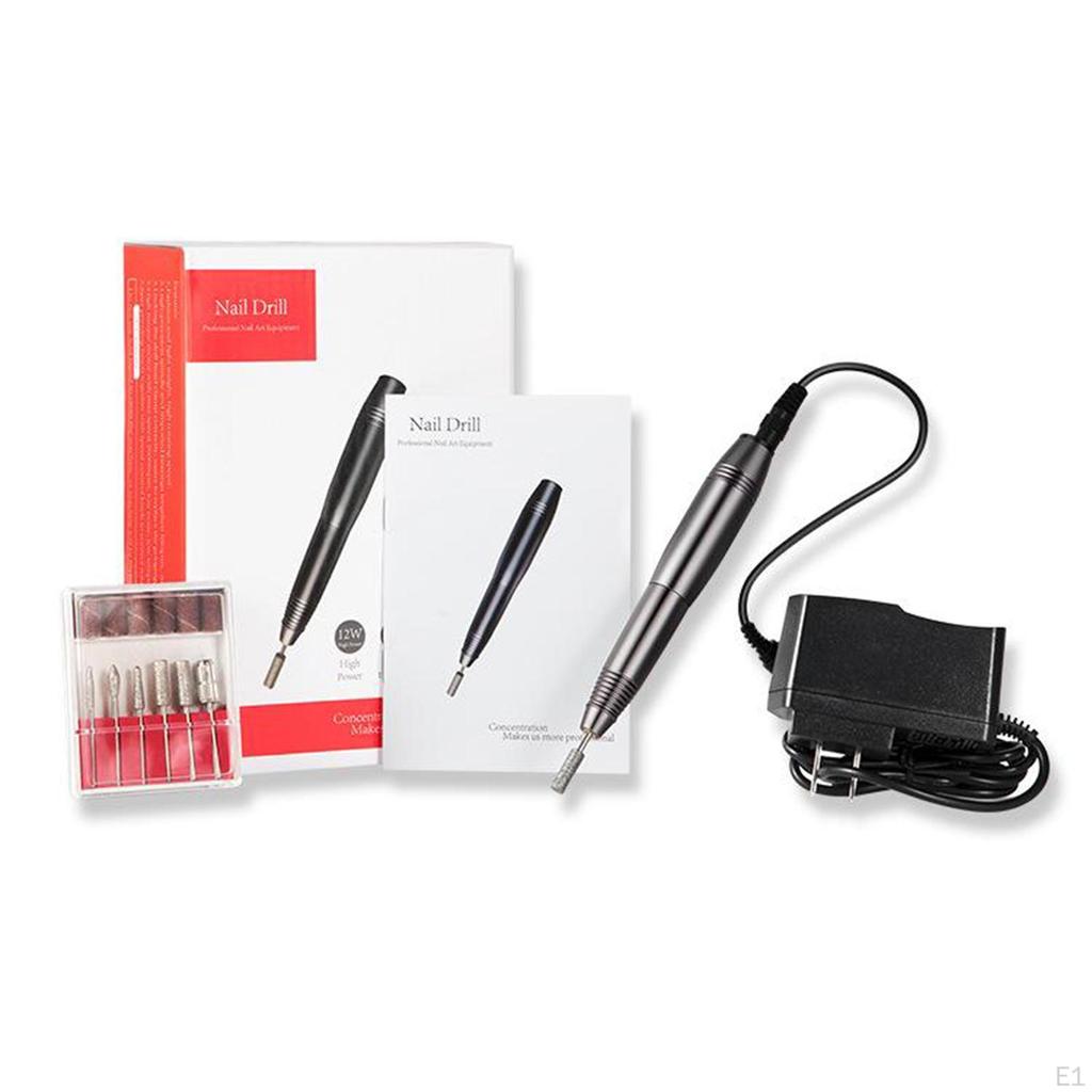 Portable Electric Machine Professional 18000 RPM Manicure Pedicure Polishing Nail File Drill Kits