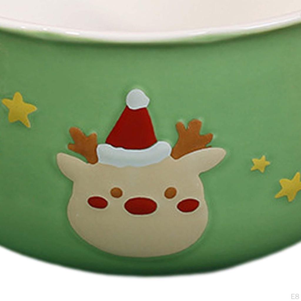 Ceramic Plates for Christmas Dinnerware And Dessert Serving