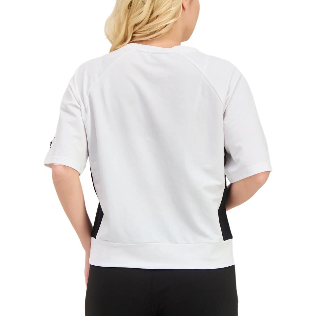 Puma Modern Sports Short Sleeve T-Shirt Women Tops White 585291-02