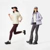 Li Ning Running Series Windproof Water-Repellent Hooded Softshell Jacket Women Jackets Sea-Salt-Purple AFDVG72-2