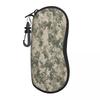 Custom Standard Military Camouflage Glasses Case Stylish Army Tactical Camo Shell Eyeglasses Case Sunglasses Box