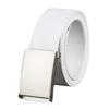 Waist Belt Exquisite Gift Comfortable Canvas Wide Metal Buckle Pants Belt Costume Accessory