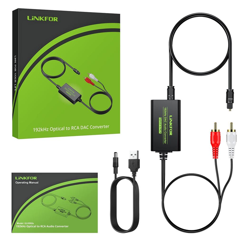 Convertisseur DAC audio numérique vers analogique RCA 3.5MM senza