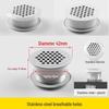 Stainless Steel Round Mesh Vent Cover for Cabinet or Wardrobe