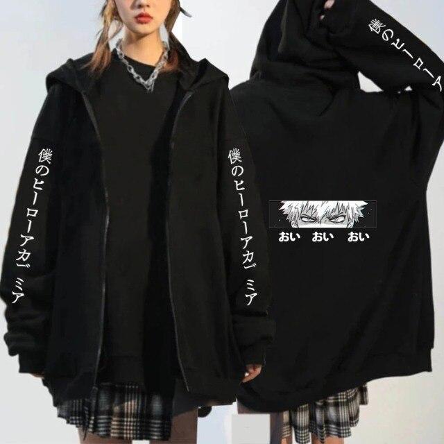 My Hero Academia Sudadera con capucha Himiko Toga Bakugo Harajuku  Streetwear Anime Sudadera con capucha Hombres Moda Casual Cartoon Pullover  comprar a buen precio — entrega gratuita, reseñas reales con fotos — Joom