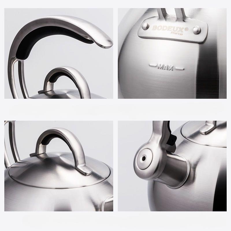Food Grade Thickening 304 Stainless Steel Kettle Gas Gas Induction Cooker Universal Simplicity Household Kitchen Whistle Kettle
