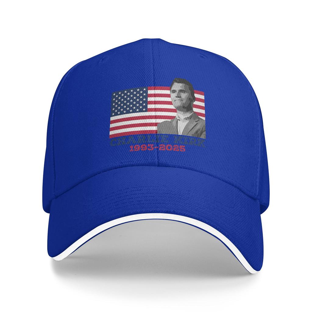 Charlie Kirk 19932025 Sun Baseball Cap Summer Men Women  Custom DIY Trucker Hat Dropshipping y2k Cool Outdoor Gym Baseball Caps
