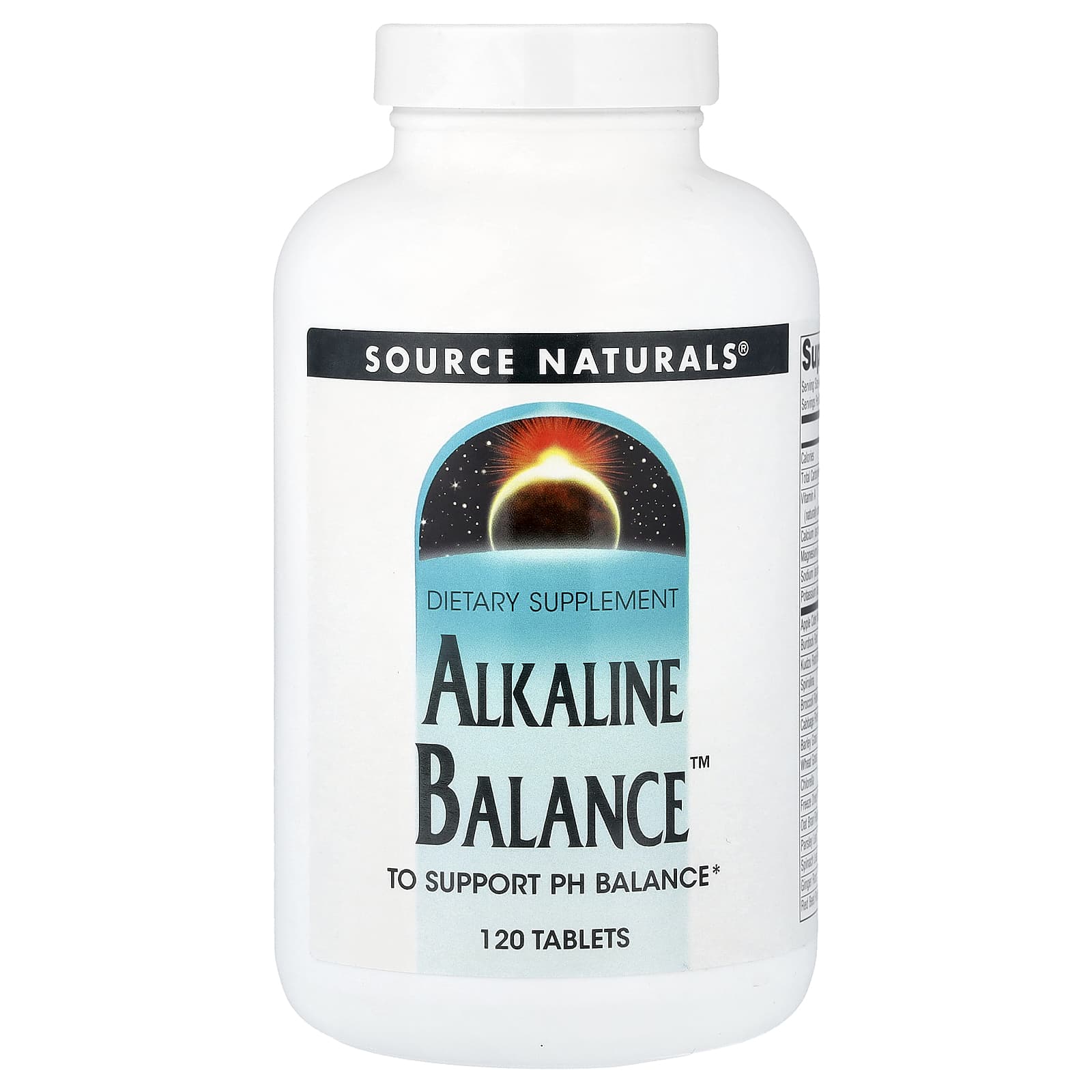 

Source Naturals, Alkaline Balance™, 120 Tablets