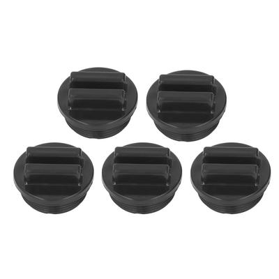 5Pcs G1 1/2 Male Thread Winter Plug Pool Return Line Filter Drain Plug with O Ring for Hot Springs