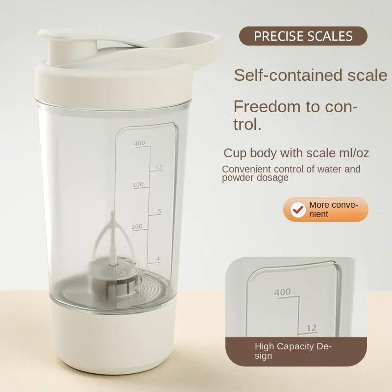 Automatic Stirring Mug Electric Mixing Cup Multipurpose Shaker Bottle USB Rechargeable Blender Cup Portable Shaker Bottle