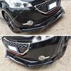 Front Bumper Spoiler Lip Splitter Diffuser for Peugeot 208 GTI PureTech THP BlueHDi VTi HDi 2012-2018 Body Aero Kit Tuning Gloss