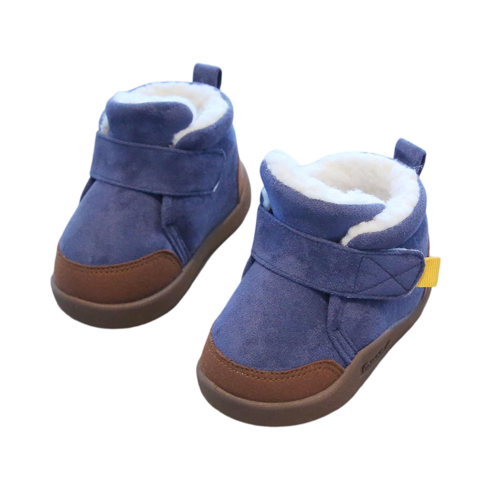 

Baby Winter Booties - Fleece Lined Soft Sole Shoes 17