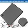 For Kobo Sage 8" E-Reader Released 2021, Soft TPU Matte Back Cover, Slim Smart Folio Cover with Magnetic Closure and Kickstand - Grey