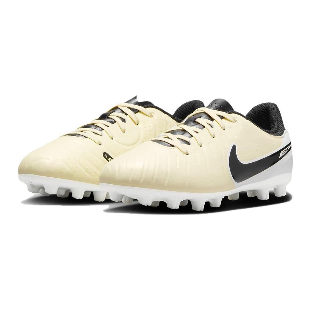 Nike Tiempo Legend 10 Junior Low top Soccer Shoes Yellow Black Unisex DV4349-700