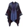 DX Autunno e Inverno Nuovo Classico Stile Britannico Grande Nome Sciarpa in Cashmere Imitazione Scialle da Donna Scialle a Doppio Uso Mantella
