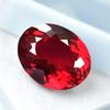 Museum Grade 16.20 Ct RARE Red Garnet Oval Cut Natural   Gemstone
