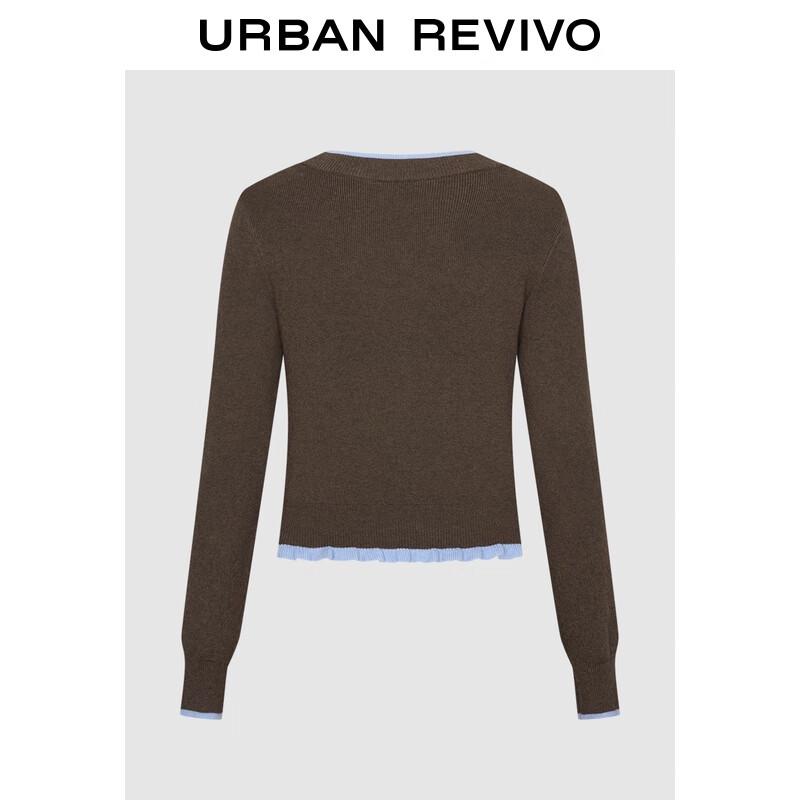 

Женский трикотажный кардиган Amber Flowing с цветными блоками S