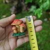 Nordic Style Resin Mini Figurines Set - Gnome Mushroom Frog Terrarium Decor Desktop Garden Ornament