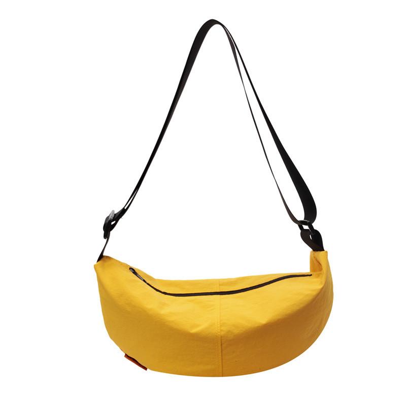 Nylon Minimalist Crossbody Bag With Magnetic Closure For Daily Use Women