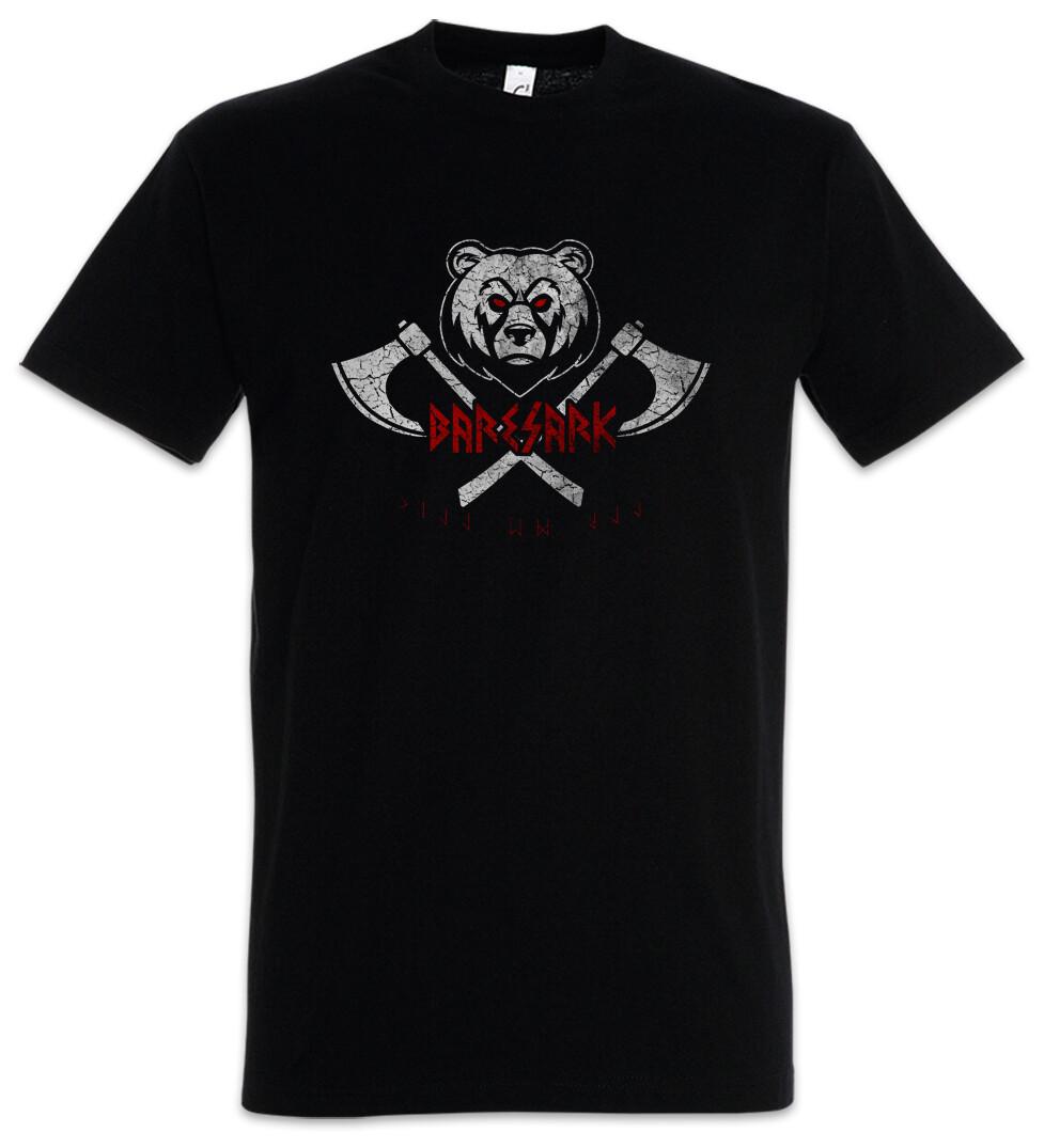 Baresark IV T-Shirt Viking Vikings Norse Odin Thor Norsemen Valhalla Valhall XL