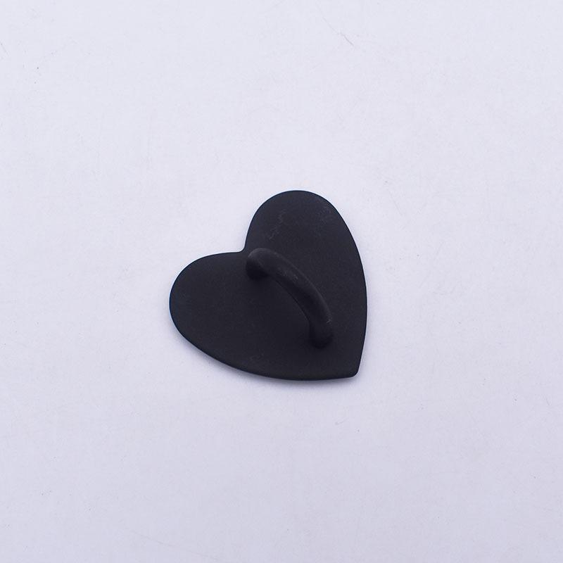 5PCS Kawaii Adhesive Metal Heart Phone Charm Holder Mobile Phone Case Finger Ring Stand Hook Buckle Charm Clasp Accessory String
