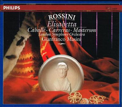 CD GIOACCHINO ROSSINI, MONTSERRAT CABA - Elisabetta, Regina D'Inghilterra 4324532 Philips 1992 Germany Classical Used