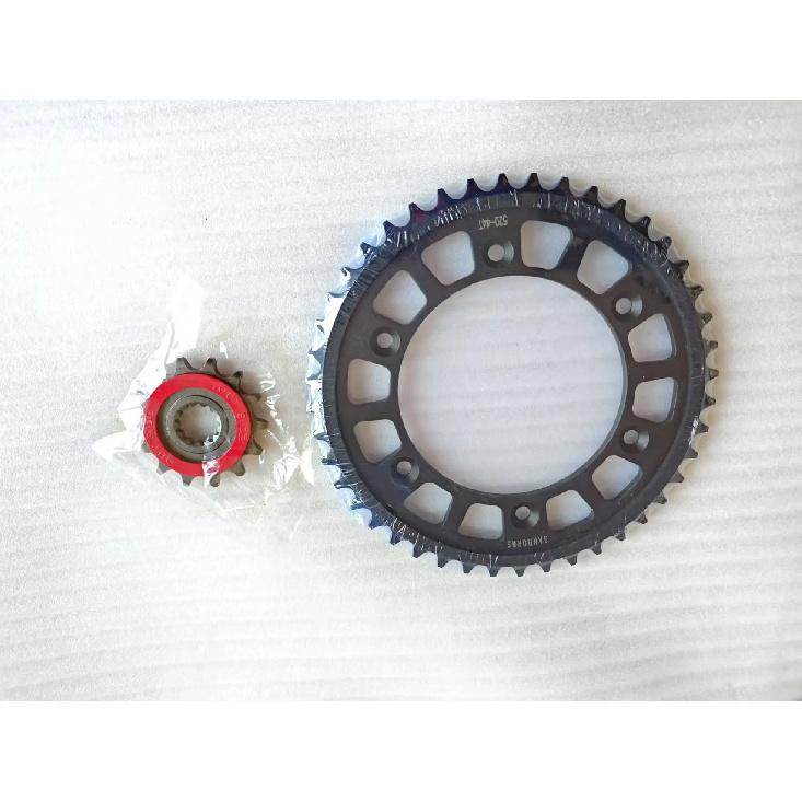 Silent Durable Racing SPROCKET KIT Fly Wheel Front & Rear Modified Mute Sprockets for CFmoto CF Moto 450 SR NK 450SR 450NK