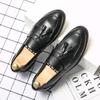 Herren Abendschuhe Handgefertigte Brogue Style Paty Leder Hochzeitsschuhe Herren Flats Leder Oxfords Formale Schuhe Handgefertigte Schuhe