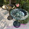 52CM Outdoor Bird Bath and Feeder for Gardens
