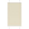 Cream Pleated Blind 80X100 Cm Fabric Width 79.4 Cm