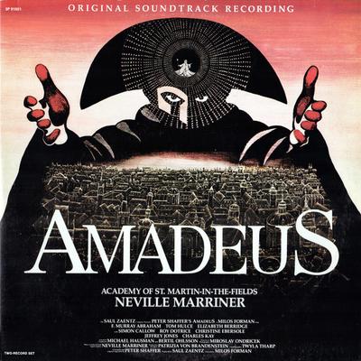 LP Record SIR NEVILLE MARRINER PRESENTS WOLFG  Amadeus Original Soundtrack Record SP91001 AM Records 1984 Canada Soundtracks  Musicals Used