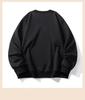 Men's Trendy Red Plus Size Fleece Hoodie 2026: Youth Fashion Long Sleeve Sports Top