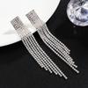 New Slimming Earrings: European and American Style  Vintage Charm  Fashionable and Exquisite Tassel Dangle Earrings